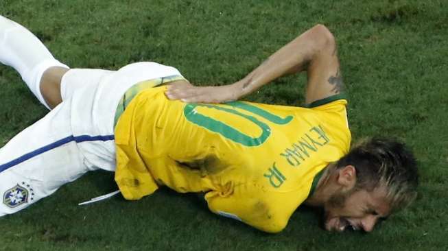  Usai "Dengkul" Neymar, Zuniga Dikawal Ketat