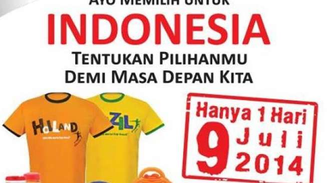 Gunakan Hak Pilih, Bisa Dapat Potongan Belanja 50 Persen