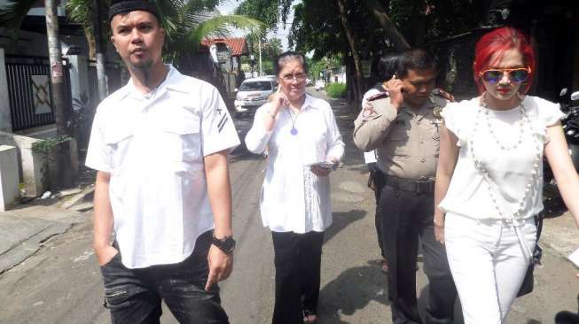 Ahmad Dhani Tak Yakin Prabowo-Hatta Unggul di TPS Rumahnya