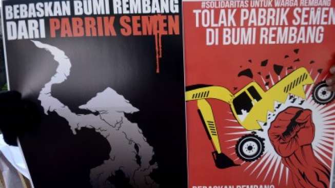 Pembangunan Pabrik Semen di Rembang Dilanjutkan