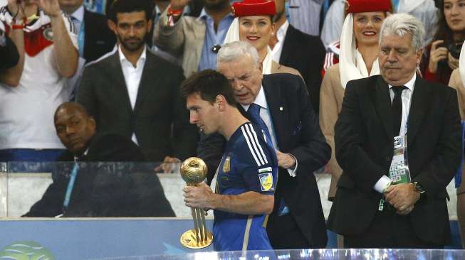 Messi: Penghargaan "Golden Ball" Tidak Penting