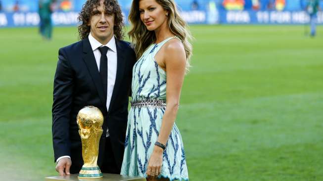 Gisele Bundchen Sebut Puyol Lelaki yang "Sangat Manis"