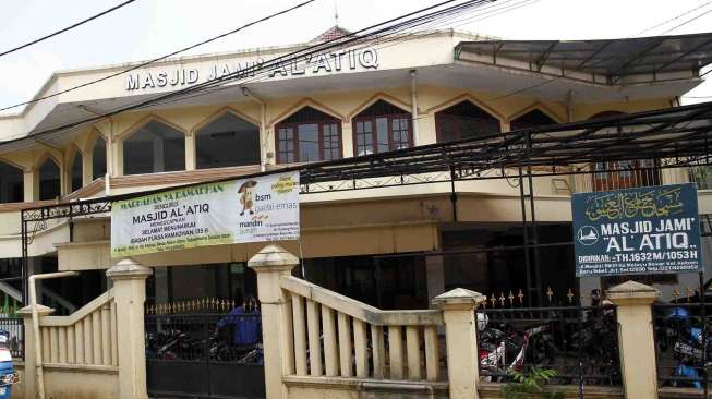 Kaligrafi Misterius di Masjid Kuno Al Atiq Belum Terbaca