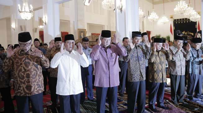 Buka puasa bersama Lembaga Negara dengan Capres di Istana Negara, Minggu (20/7). [Rumgapres/Abror]