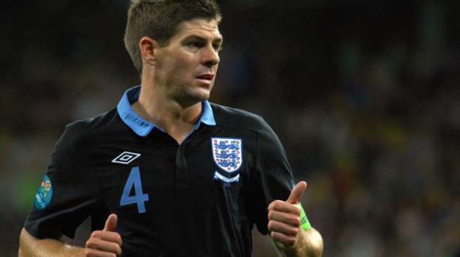 Steven Gerrard Akhiri Karier di Timnas Inggris