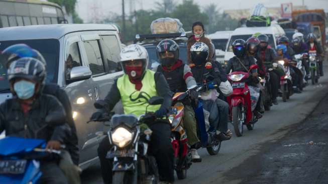 Pemudik Motor Pantura Mulai Dialihkan ke Jalur Khusus