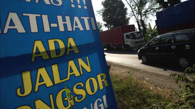 Jalur Mudik Selatan Jabar Longsor di Ciamis