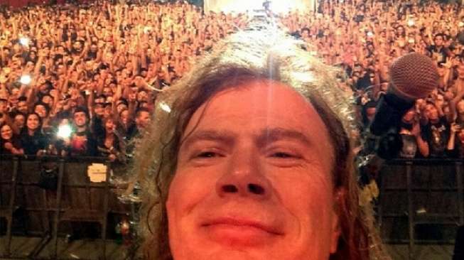 Pentolan band Megadeth, Dave Mustaine. [Instagram] 