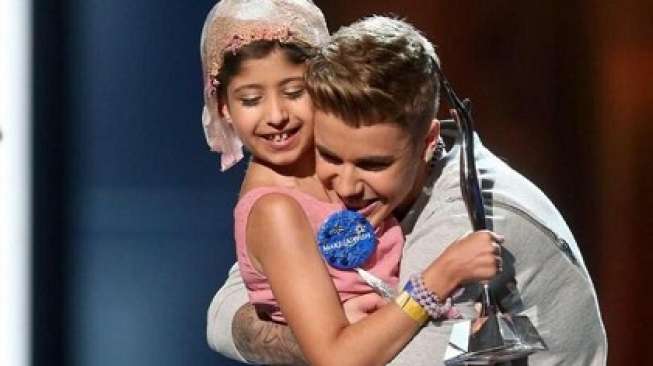 Justin Bieber, Musisi Berhati Mulia versi Yayasan Make-A-Wish