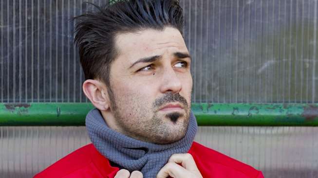 Perkuat Melbourne City, David Villa Belum Tentu Juga Tampil