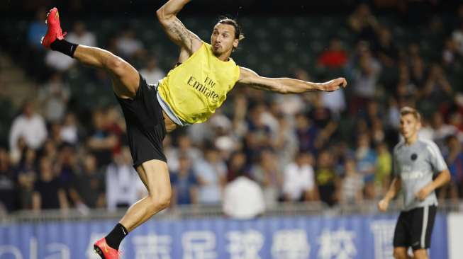 Ibrahimovic Bawa PSG Rebut Piala Super Prancis