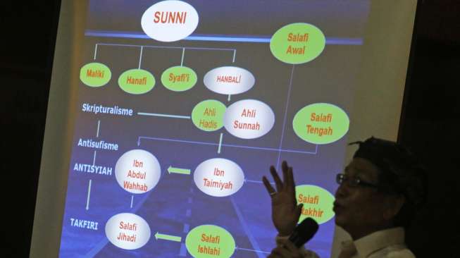 Sejumlah tokoh  lintas agama menggelar diskusi dengan tema \"Umat Beragama & Kepercayaan Menolak ISIS Demi Keutuhan NKRI\" di Jakarta, Senin (4/8). [suara.com/Kurniawan Mas'ud]