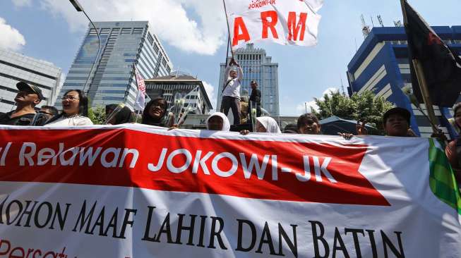 Relawan Jokowi Siapkan Pesta Kemenangan pada 20 Oktober