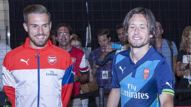 Aaron Ramsey Bidik Kemenangan di "Community Shield"