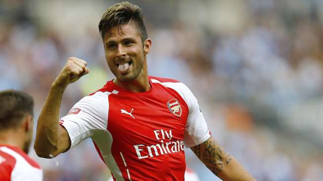 Arsenal Awali Musim 2014/15 dengan Gelar Community Shield