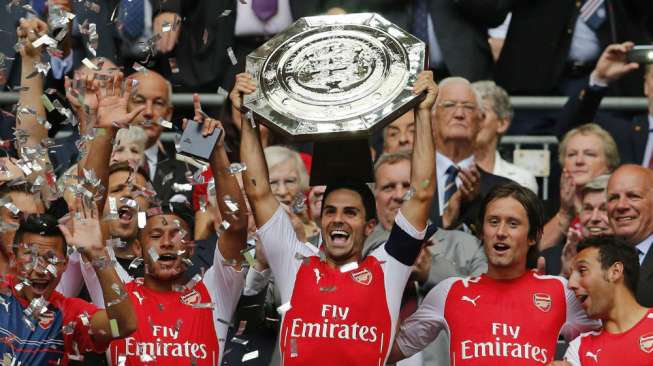 5 Fakta Menarik Usai Arsenal Menangi Community Shield 