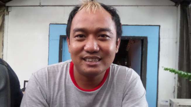 Azis Gagap. (suara.com/Ismail)