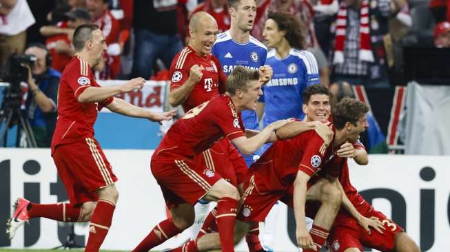 Bayern Kampiun Piala Super Eropa Musim Lalu 