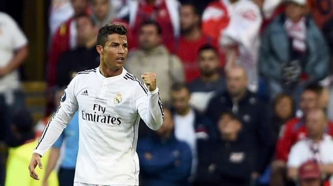 Ronaldo Bawa Madrid Unggul atas Sevilla di Babak Pertama