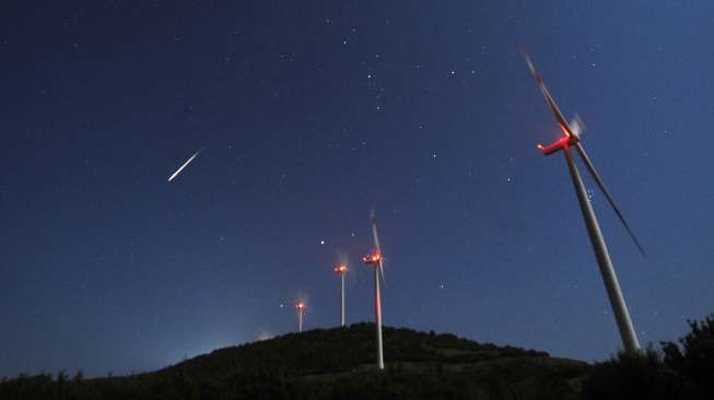 Hujan Meteor Perseid Tertangkap Lensa Kamera