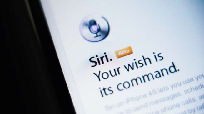 Fitur Siri pada iPhone. (Shutterstock)