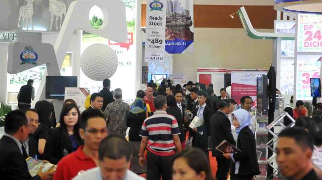 BTN Property Expo 2014 kembali digelar di Jakarta Convention Centre, Sabtu (16/8). [suara.com/Adrian Mahakam]