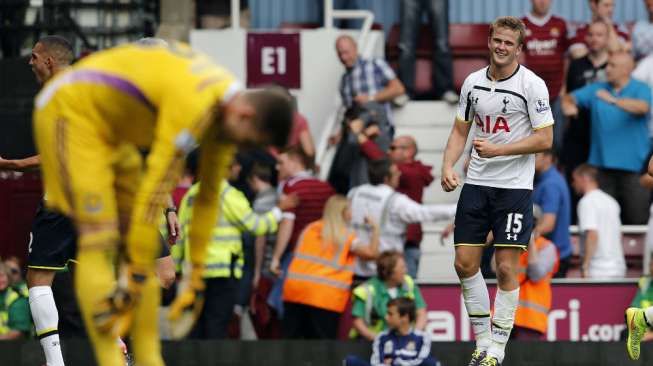 Gol Dier di Akhir Laga Menangkan Spurs    