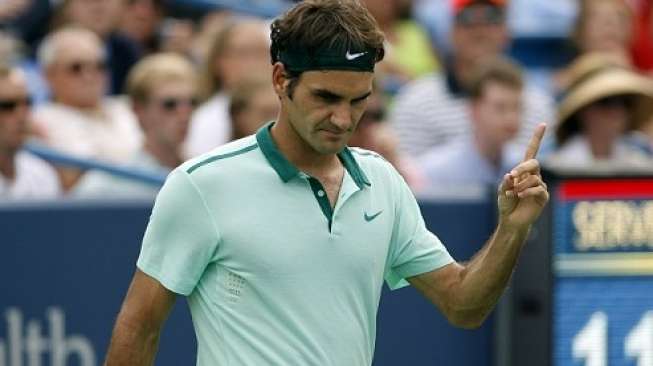 Federer Rebut Gelar Juara ke-80