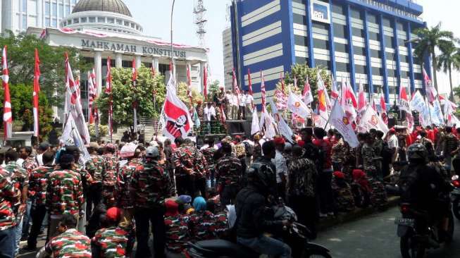 1 Juta Pendukung Prabowo Berencana Menginap, Menunggu Putusan MK