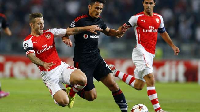 Babak I: Besiktas 0, Arsenal 0