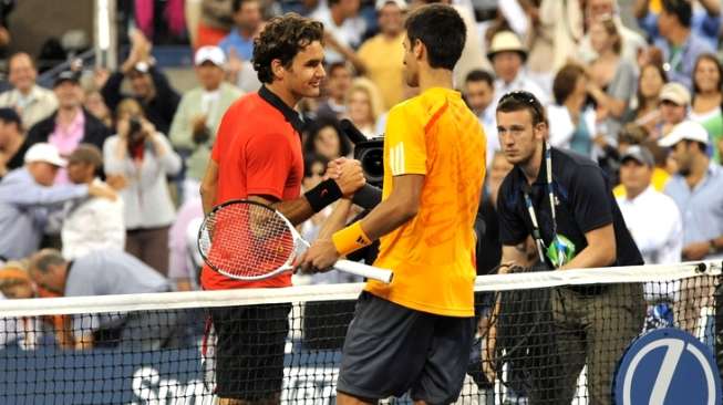 Djokovic Unggulan Pertama di US Open, Federer Kedua