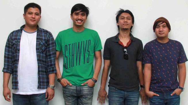 Grup band Sheila On 7 di Jakarta, Rabu (27/8). [Antara/Teresia May]