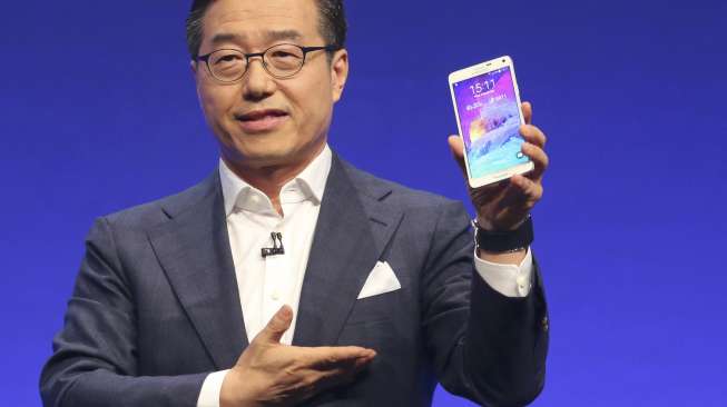 Samsung Luncurkan Galaxy Note 4 dengan Layar QHD