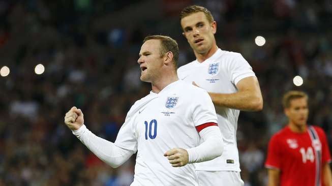 Pemain Arsenal Ini Sebut Rooney Kapten Sempurna 