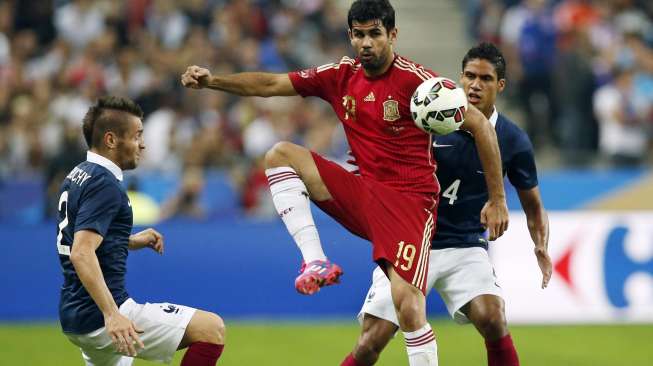 Spanyol Tanpa Diego Costa Hadapi Makedonia 