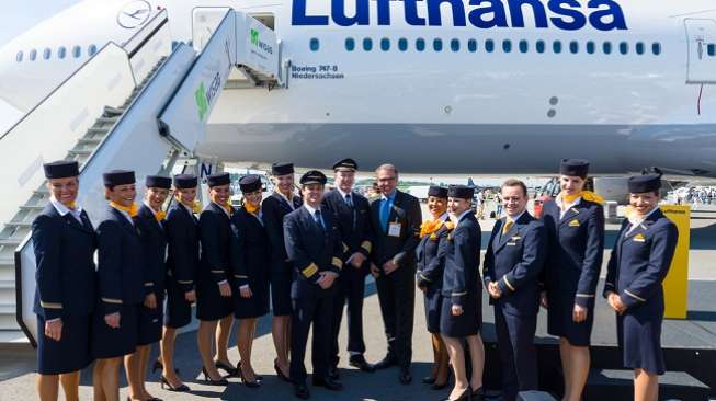 1.500 Penerbangan Batal Akibat Mogok Kerja Buruh Lufthansa