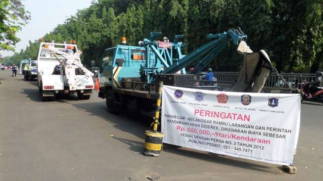 Dishub DKI: Denda Parkir Liar Rp500 Ribu Efektif