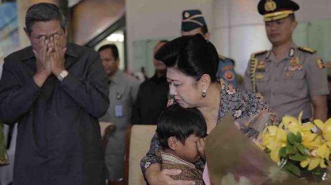 Presiden SBY meresmikan Rumah Sakit Ibu dan Anak di RSCM Jakarta, Selasa (9/9). [Rumgapres/Abror]