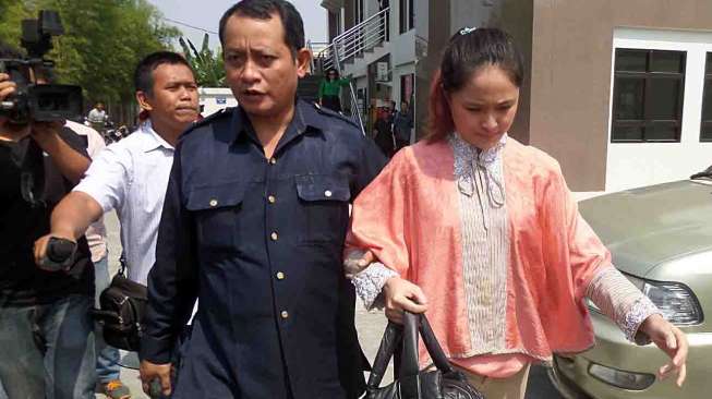 Marshanda menghadiri sidang lanjutan cerai dengan Ben Kasyafani di Pengadilan Negeri Jakarta Pusat, Selasa (9/9). [suara.com/Ismail]
