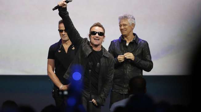 U2 Rilis Album Baru di Acara Peluncuran Apple