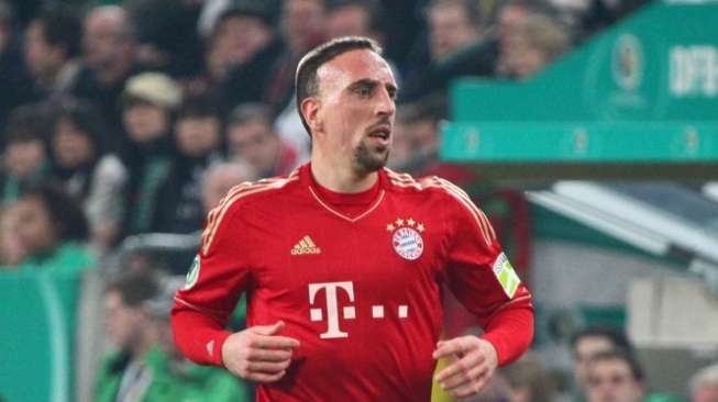  Ribery Kemungkinan Merumput Saat Munich Melawan Bremen