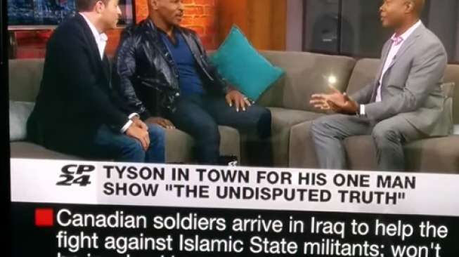 Video: Mike Tyson Damprat Presenter Televisi