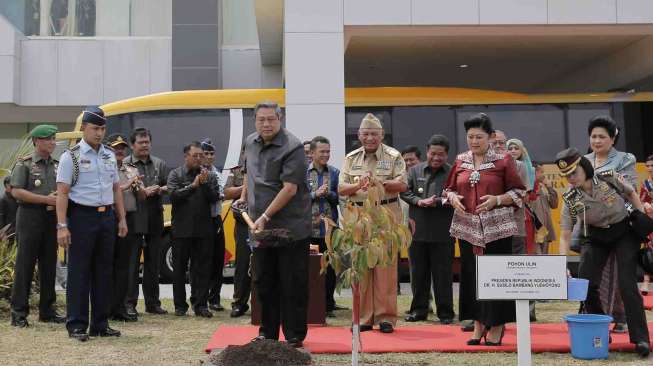 Foto: SBY Resmikan Bandara Sepinggan