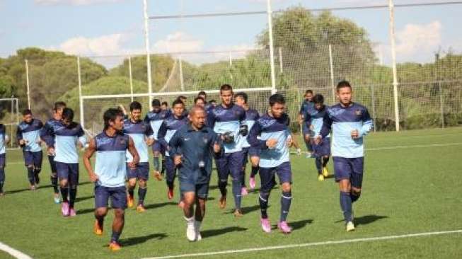 Timnas U-19 Vs Atletico Madrid B Sementara 1-1