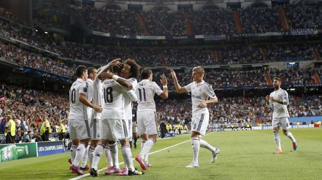 Babak I: Madrid 4, Basel 1