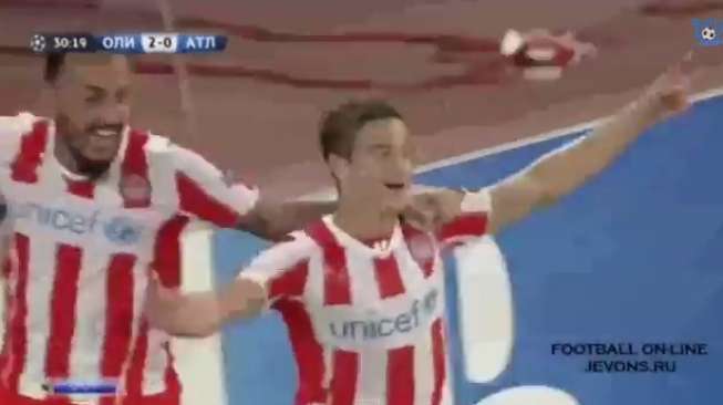 Video: Atletico Madrid Menyerah di Tangan Olympiakos