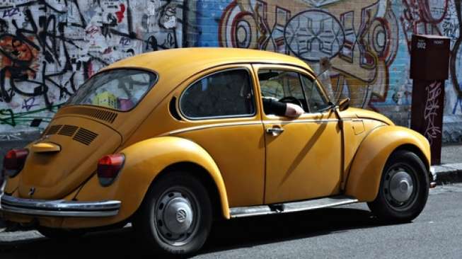 Ilustrasi mobil VW Beetle/VW Kodok. (Shutterstock)