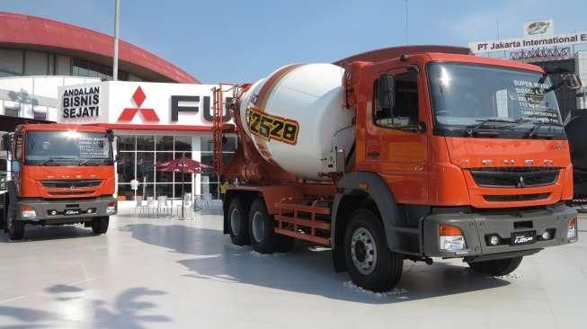 New Fuso FJ2528, Ready Mixer Pertama Fuso di Indonesia