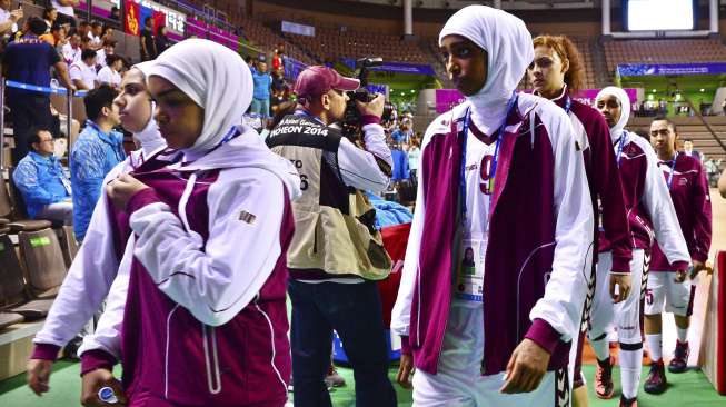 Tolak Copot Jilbab, Tim Basket Qatar Mundur dari Asian Games