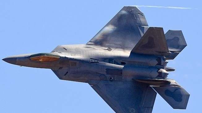 Pesawat siluman F22 Raptor. [News.com.au]